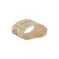 Bague pour sandwich papier "Times journal" 7x26cm